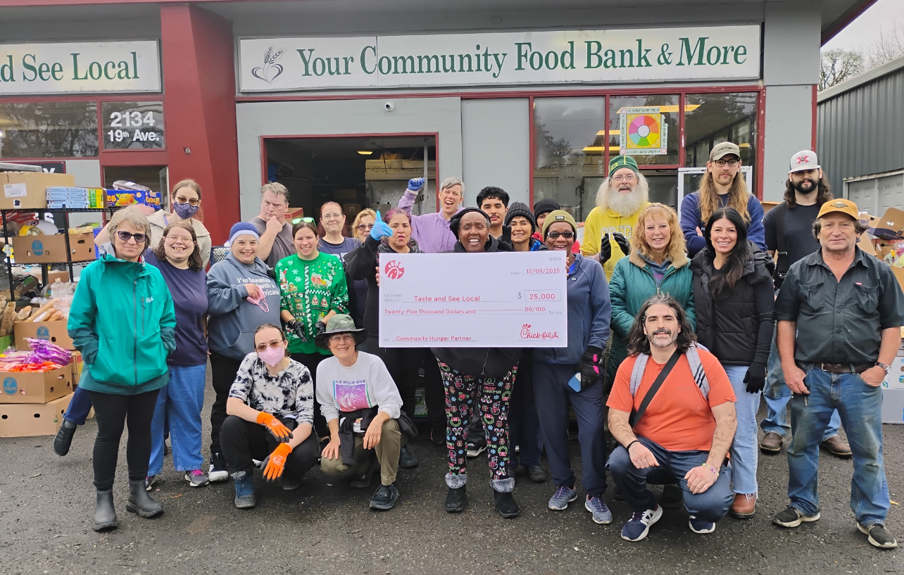 Taste & See Local Receives $25,000 from Chick-fil-A